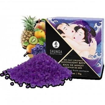 Ароматическая соль для ванны мини-версия SHUNGA MOONLIGHT BATH EXOTIC FRUITS (ЭКЗОТИЧЕСКИЕ ФРУКТЫ) 6602 SG Ароматическая соль для ванны мини-версия SHUNGA MOONLIGHT BATH EXOTIC FRUITS (ЭКЗОТИЧЕСКИЕ ФРУКТЫ) 6602 SG