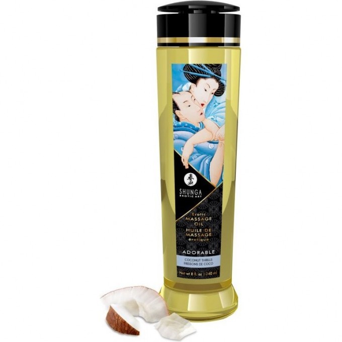 Масло массажное для тела SHUNGA COCONUT THRILLS (КОКОСОВОЕ ВОЛНЕНИЕ) 1210 SG