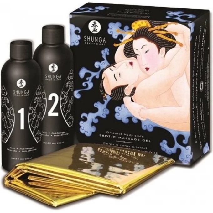 Массажный гель SHUNGA ORIENTAL BODY SLIDE - EXOTIC FRUITS (КОНТАКТНЫЙ ВОСТОЧНЫЙ МАССАЖ - ЭКЗОТИЧЕСКИЕ ФРУКТЫ) 7701 SG